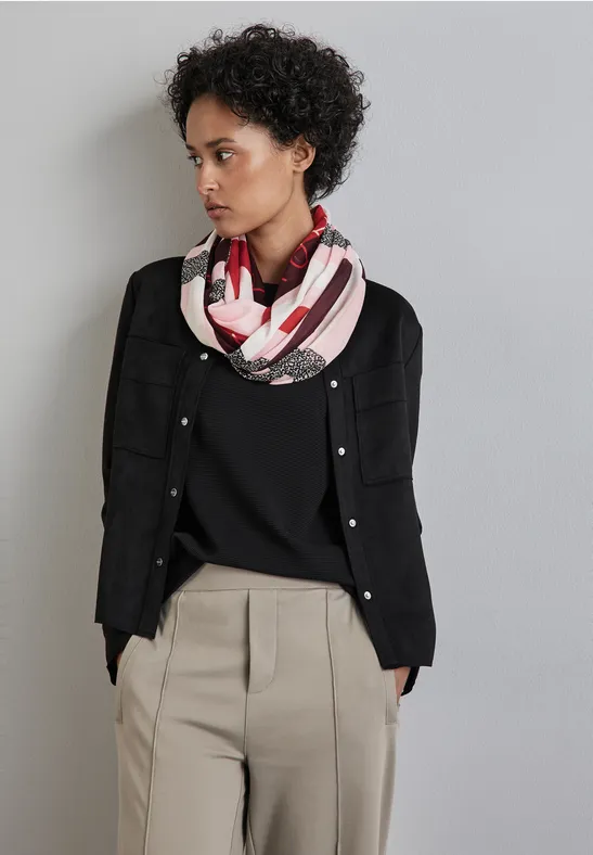 Street One Bedruckter Loop Schal