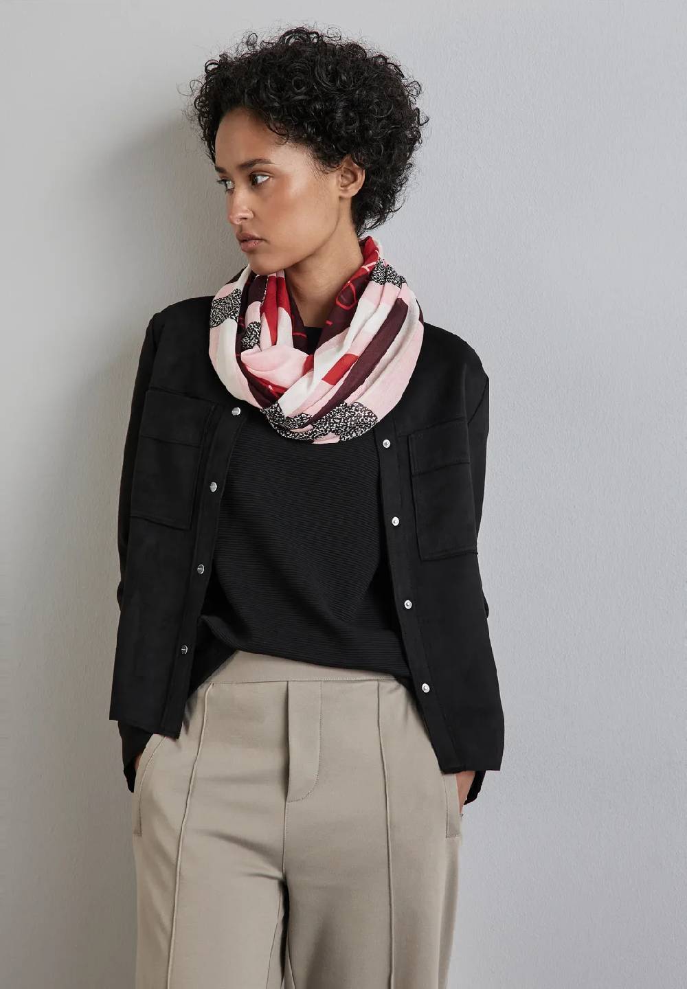 Street One Bedruckter Loop Schal