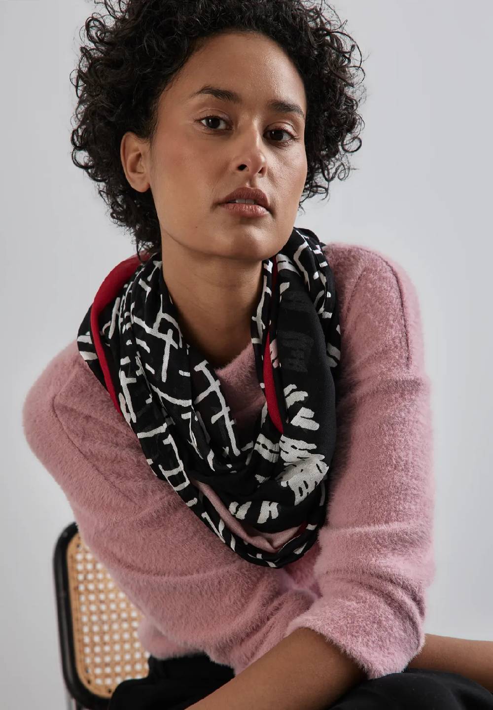 Street One Bedruckter Loop Schal