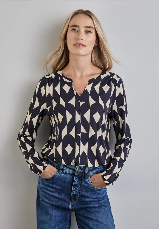 Street One Bedrucktes Jersey-Shirt