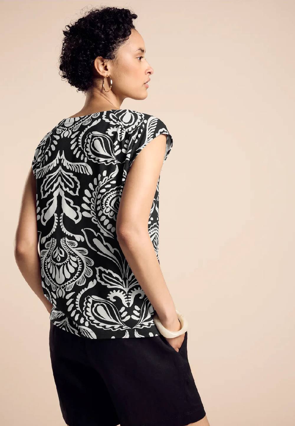 Street One Bedrucktes Jersey-Top