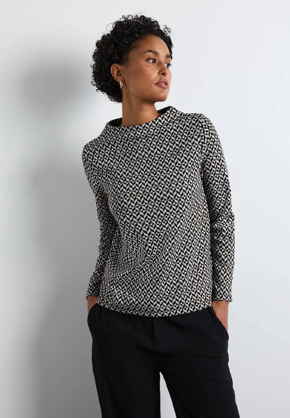 Street One Bedrucktes Langarmshirt