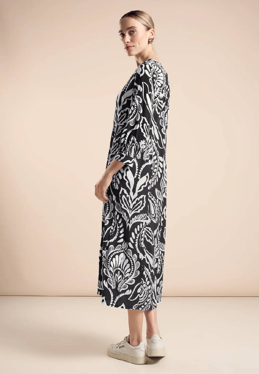 Street One Bedrucktes Midi-Kleid