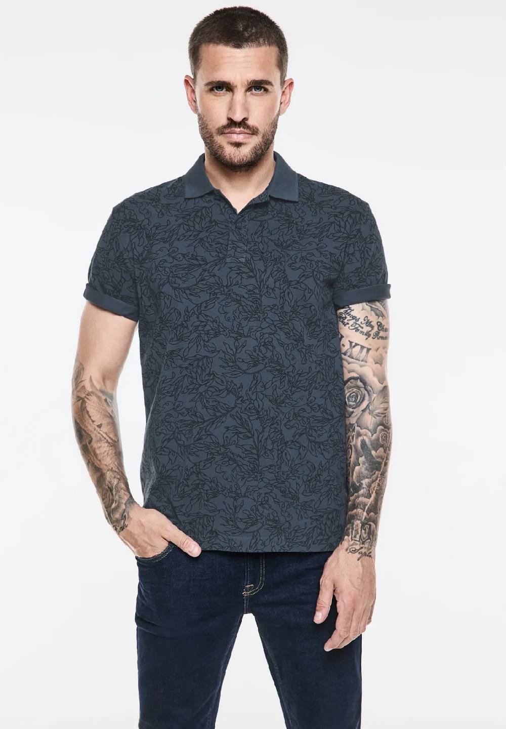 Street One Bedrucktes Poloshirt