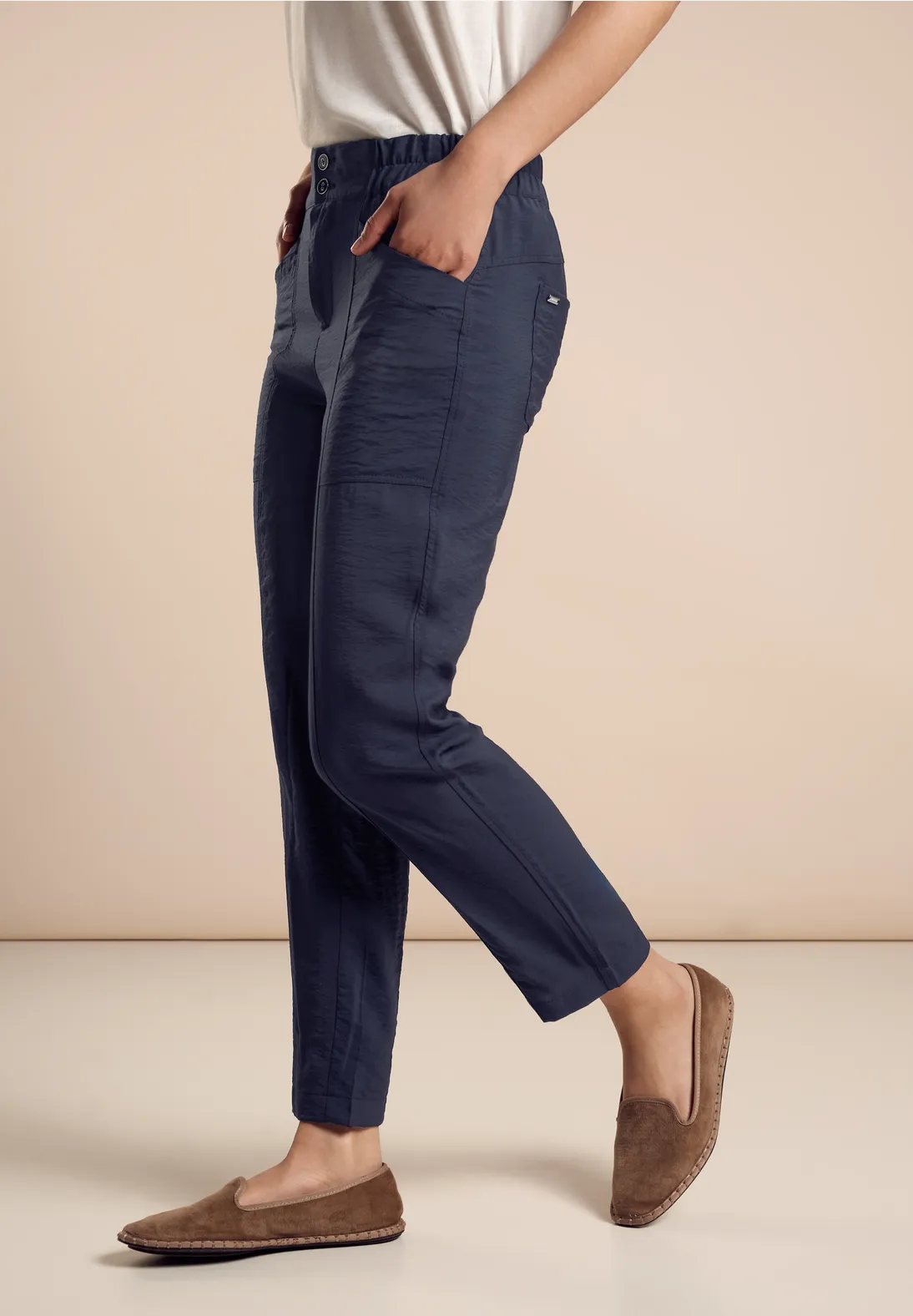 Street One Bequeme Twill Hose - Style BONNY