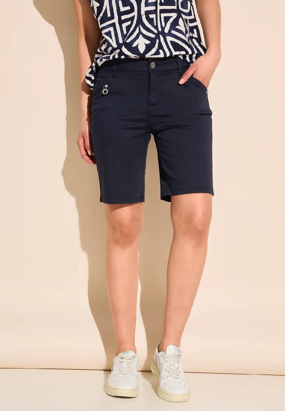 Street One Bermuda Shorts mit Zipper - Style YULIUS