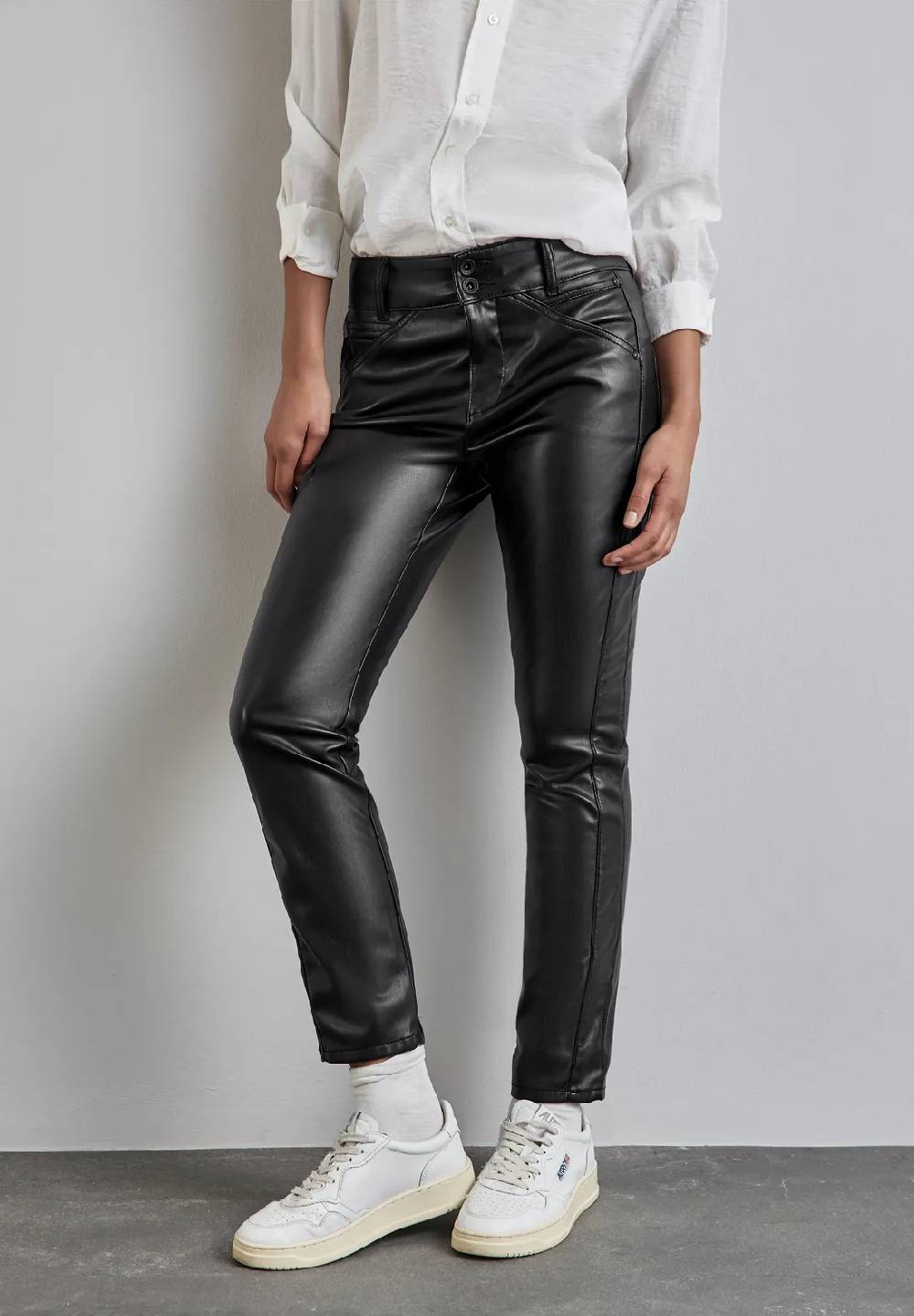 Street One Beschichtete Hose - Style YORK