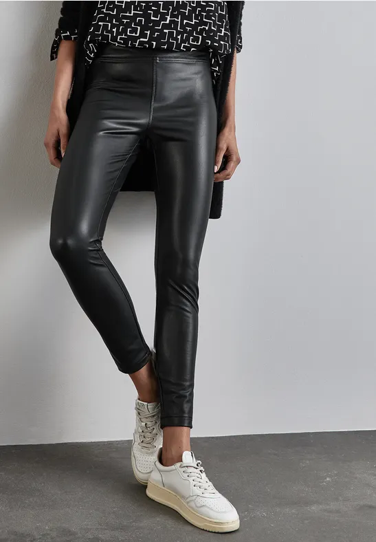 Street One Beschichtete Leggings - Style HOPE