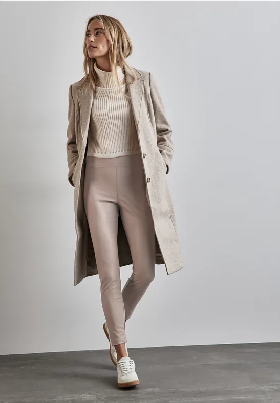 Street One Beschichtete Leggings - Style HOPE