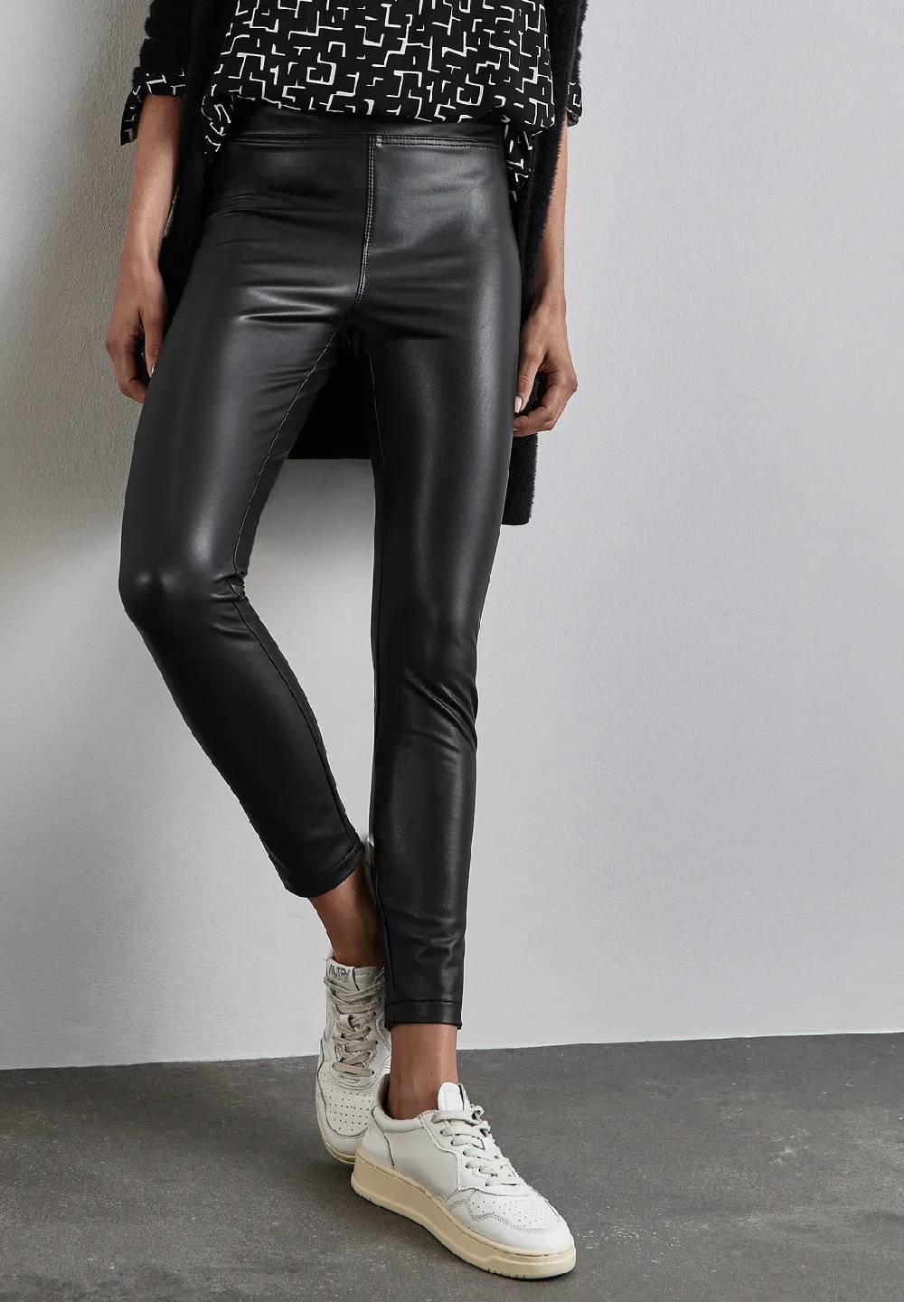 Street One Beschichtete Leggings - Style HOPE