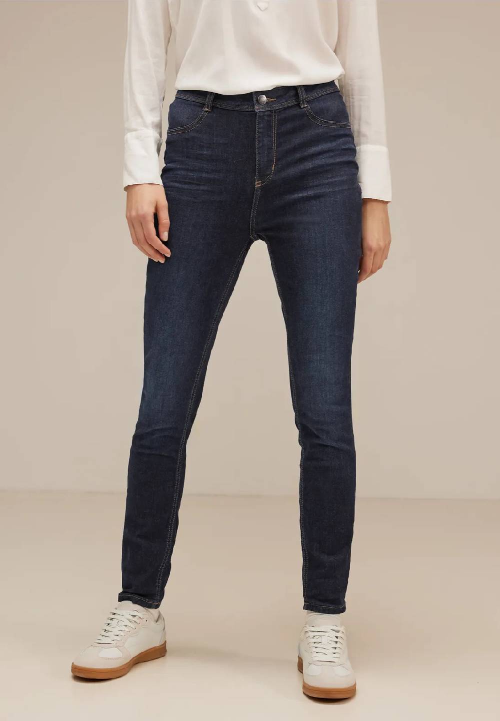 Street One Blaue Skinny Fit Jeggings