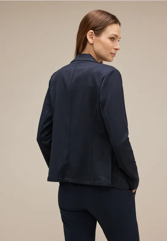 Street One Blazer Mit Fischgrät Muster