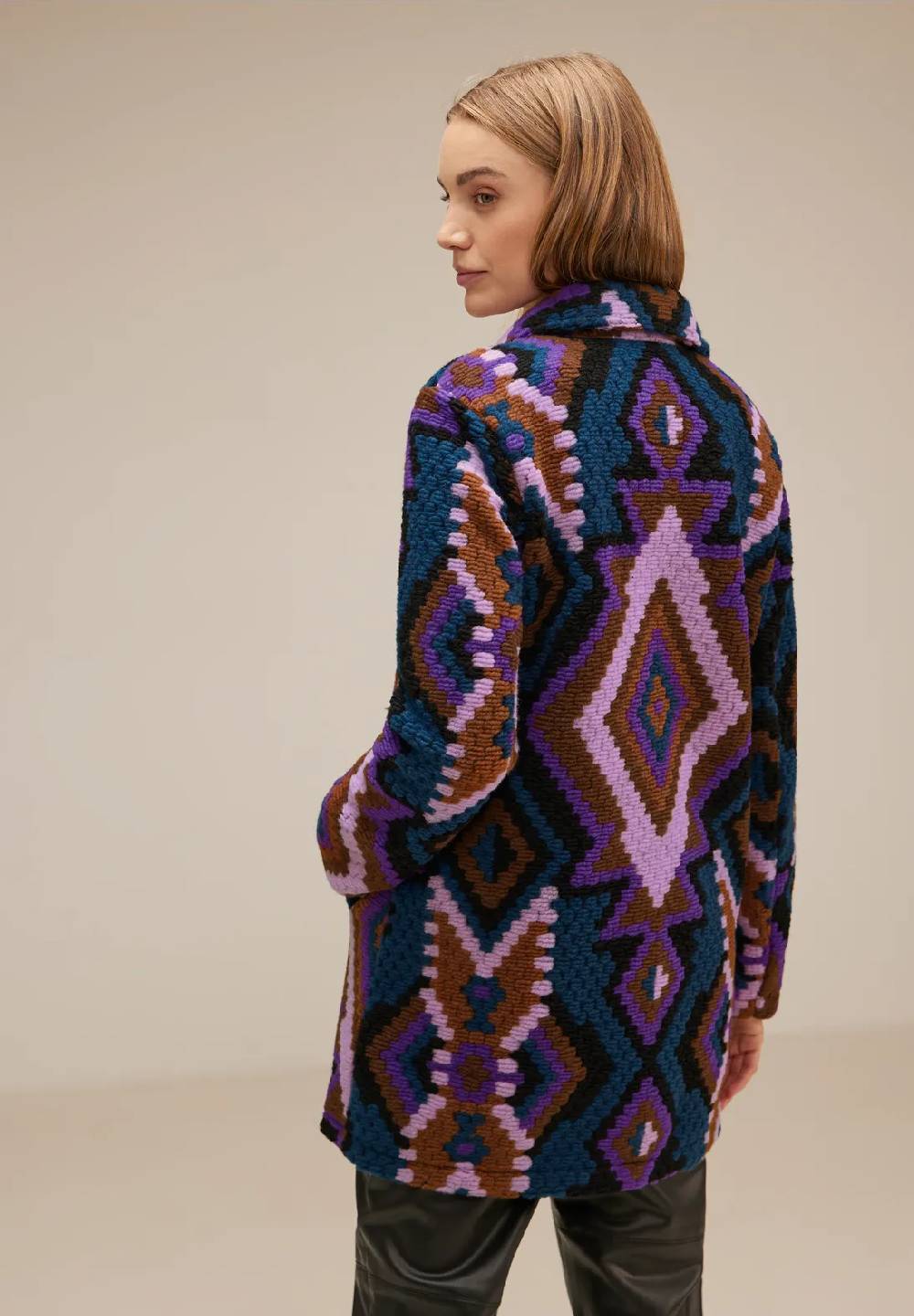 Street One Blazer Mit Ikat Muster