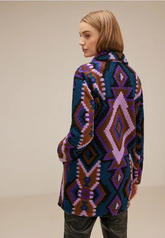 Street One Blazer Mit Ikat Muster