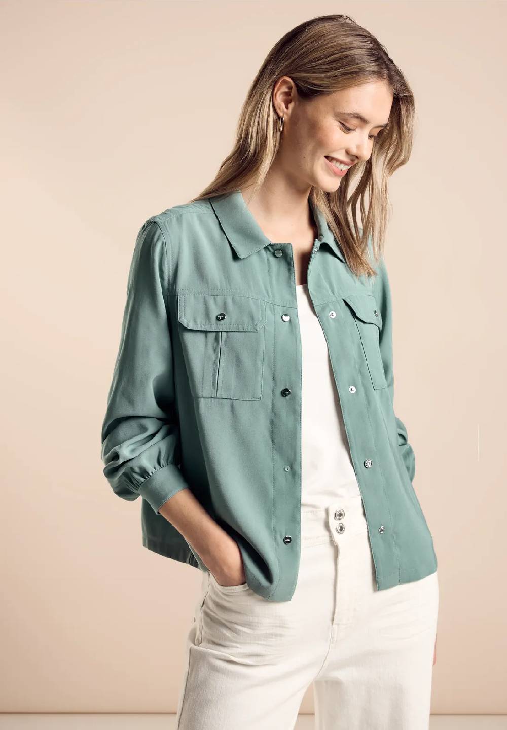 Street One Blouson mit Brusttaschen