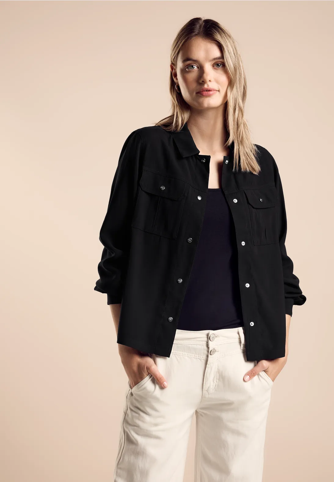 Street One Blouson mit Brusttaschen