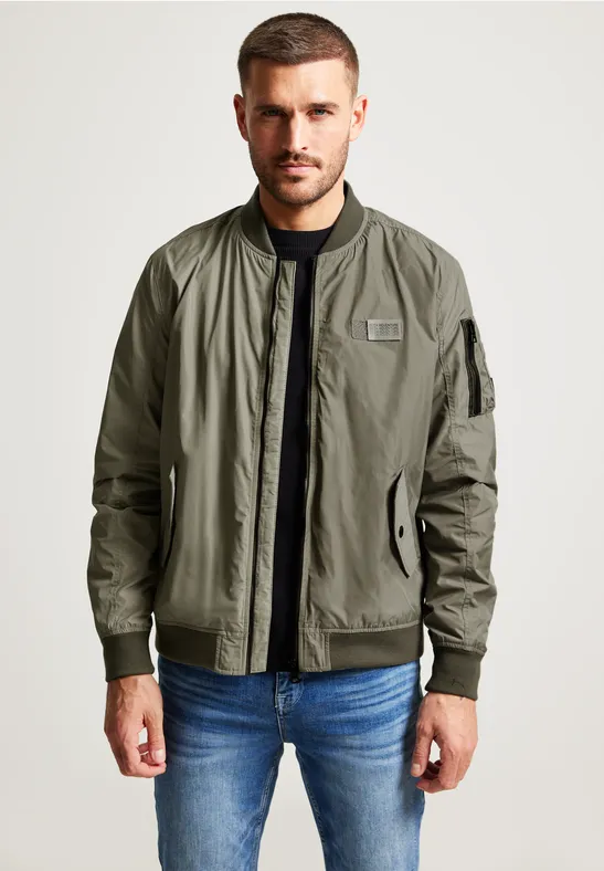 Street One Blouson Mit Strickbündchen