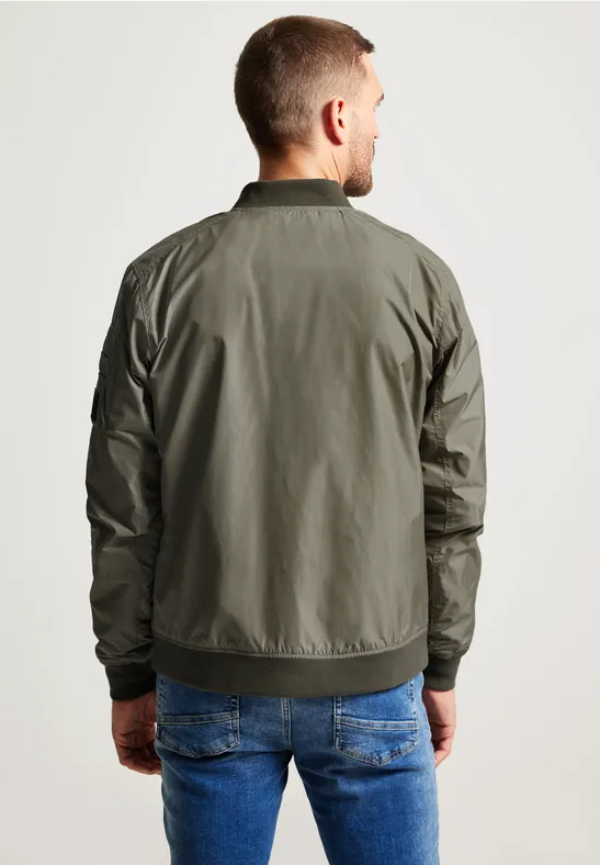 Street One Blouson Mit Strickbündchen