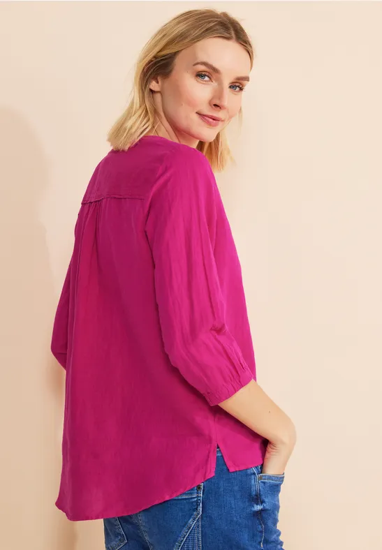 Street One Bluse Aus Leinenmischung