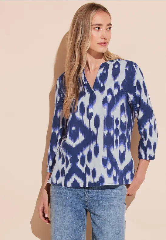Street One Bluse Aus Leinenmischung