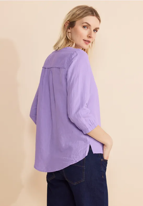 Street One Bluse Aus Leinenmischung
