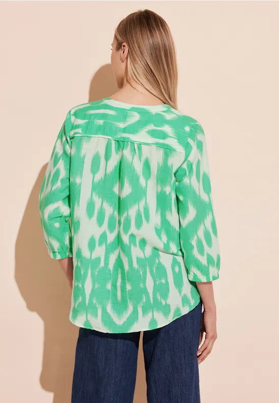 Street One Bluse Aus Leinenmischung