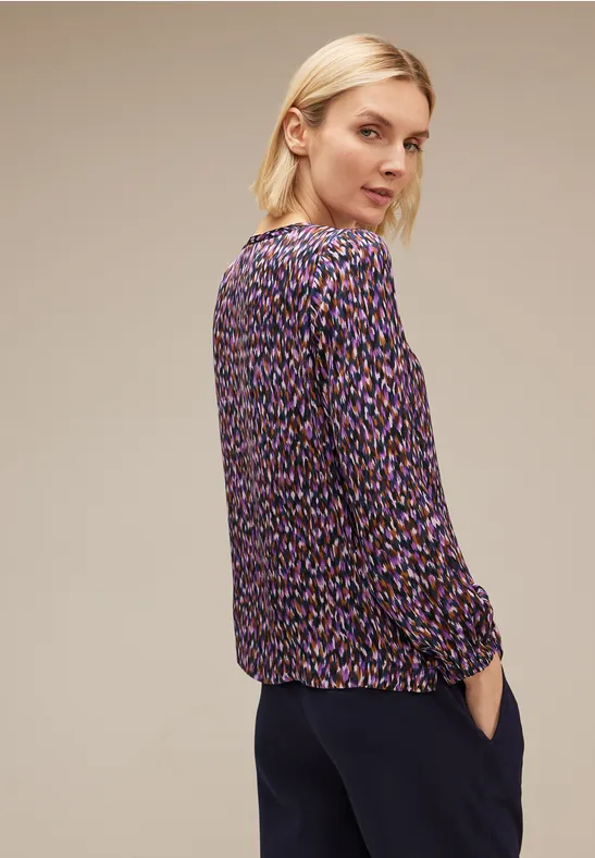 Street One Bluse In Satinoptik