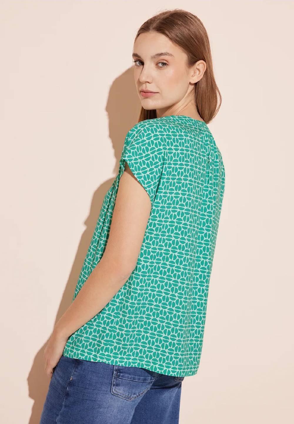 Street One Bluse Mit Armansatz