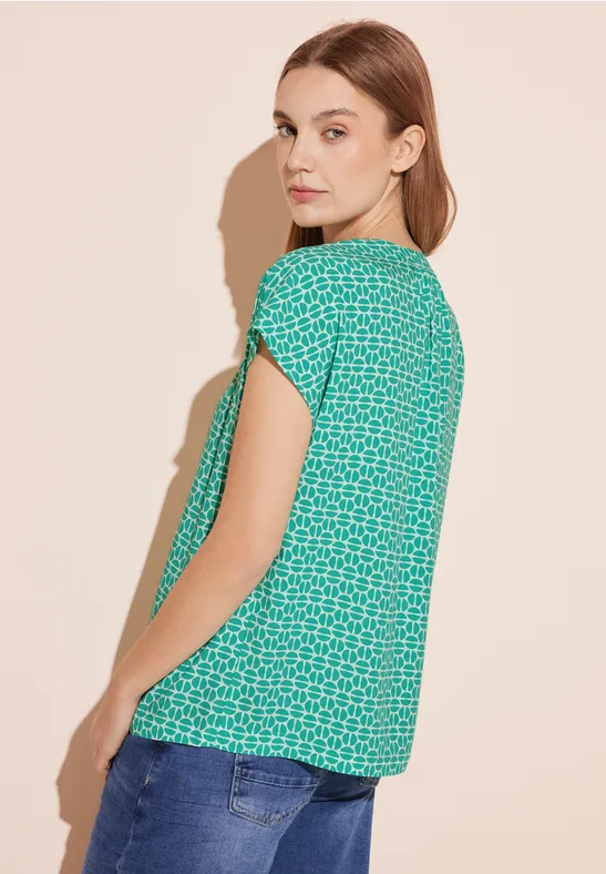 Street One Bluse Mit Armansatz