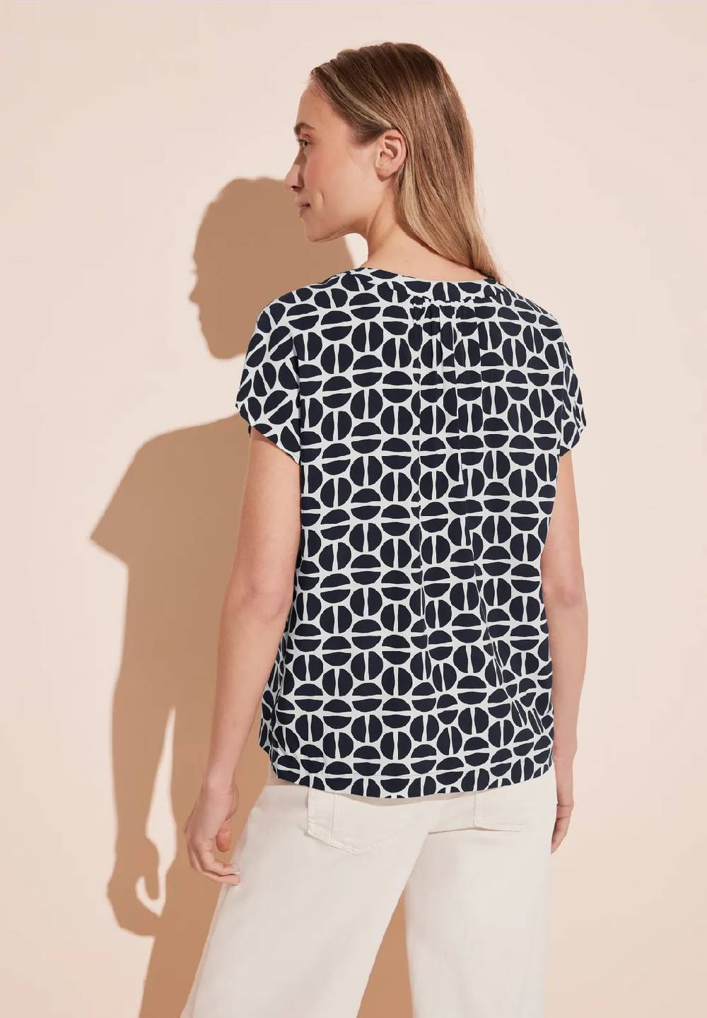 Street One Bluse Mit Armansatz