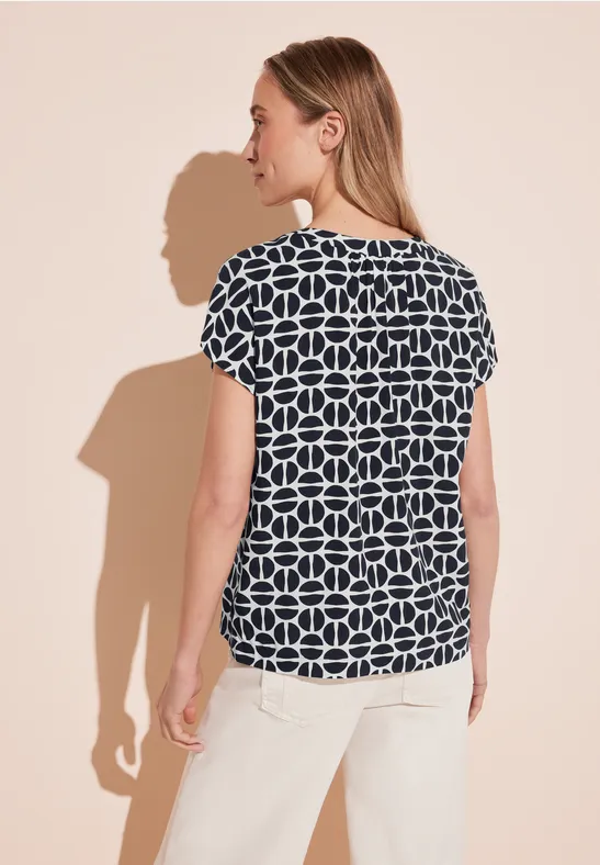 Street One Bluse Mit Armansatz