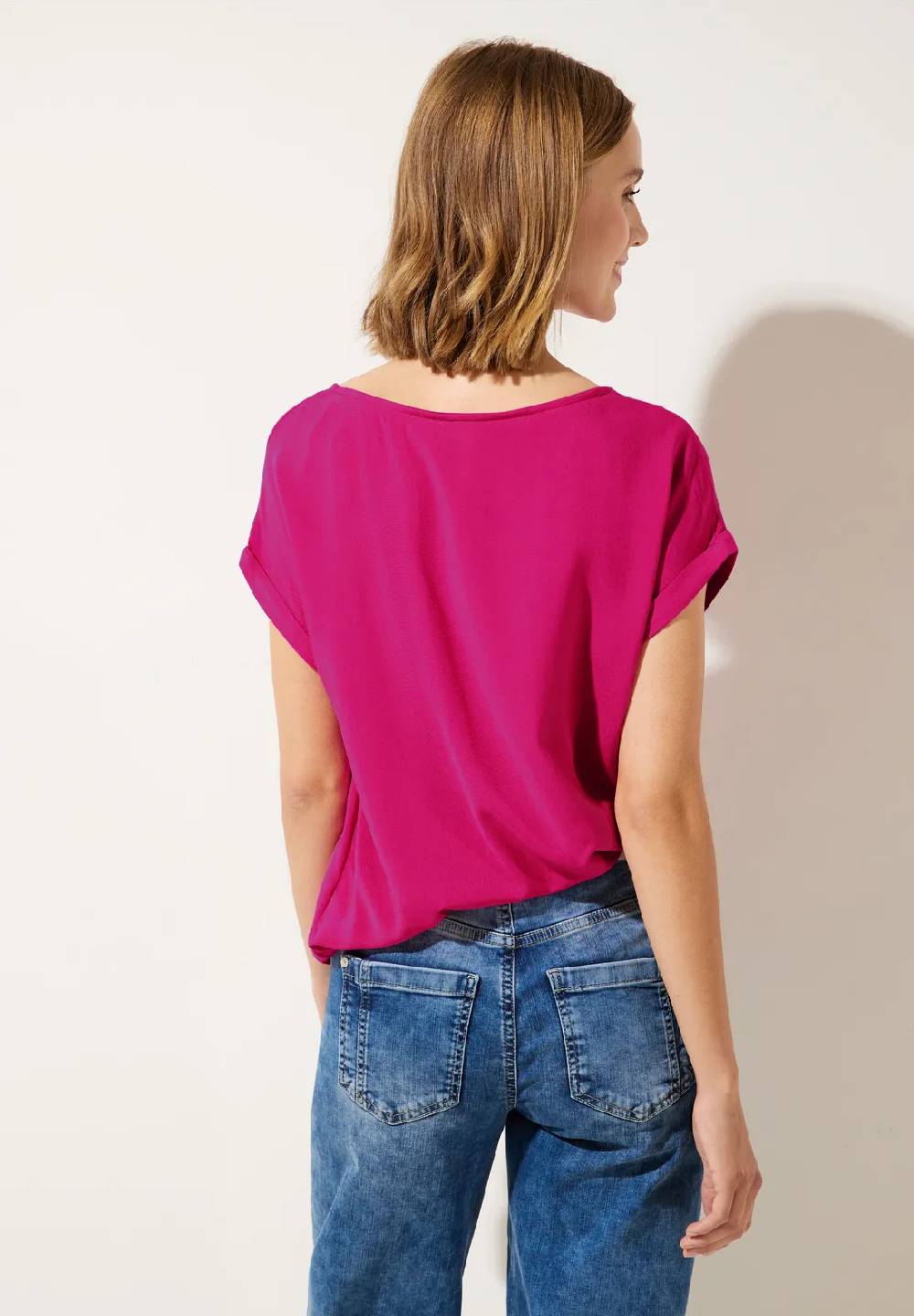 Street One Bluse Mit Elastiksaum - Style LAURENTIA
