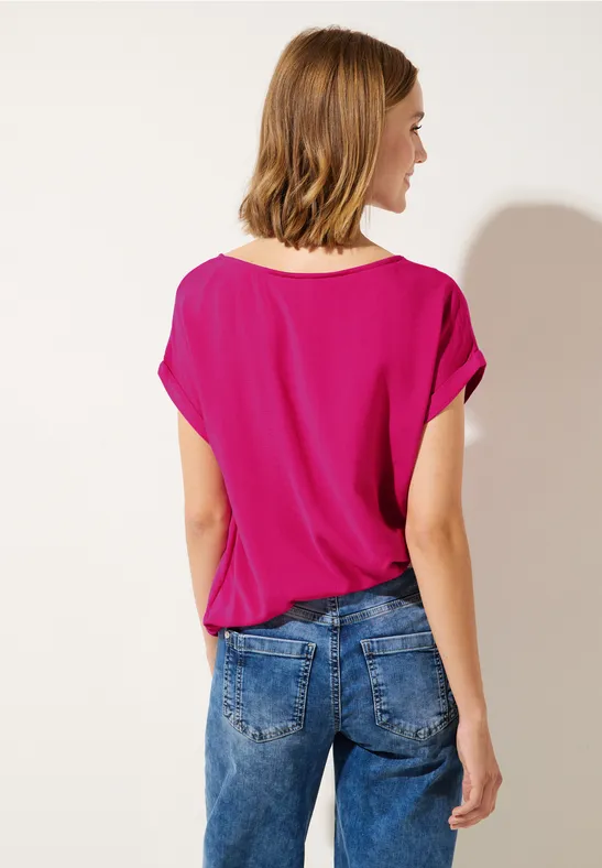 Street One Bluse Mit Elastiksaum - Style LAURENTIA