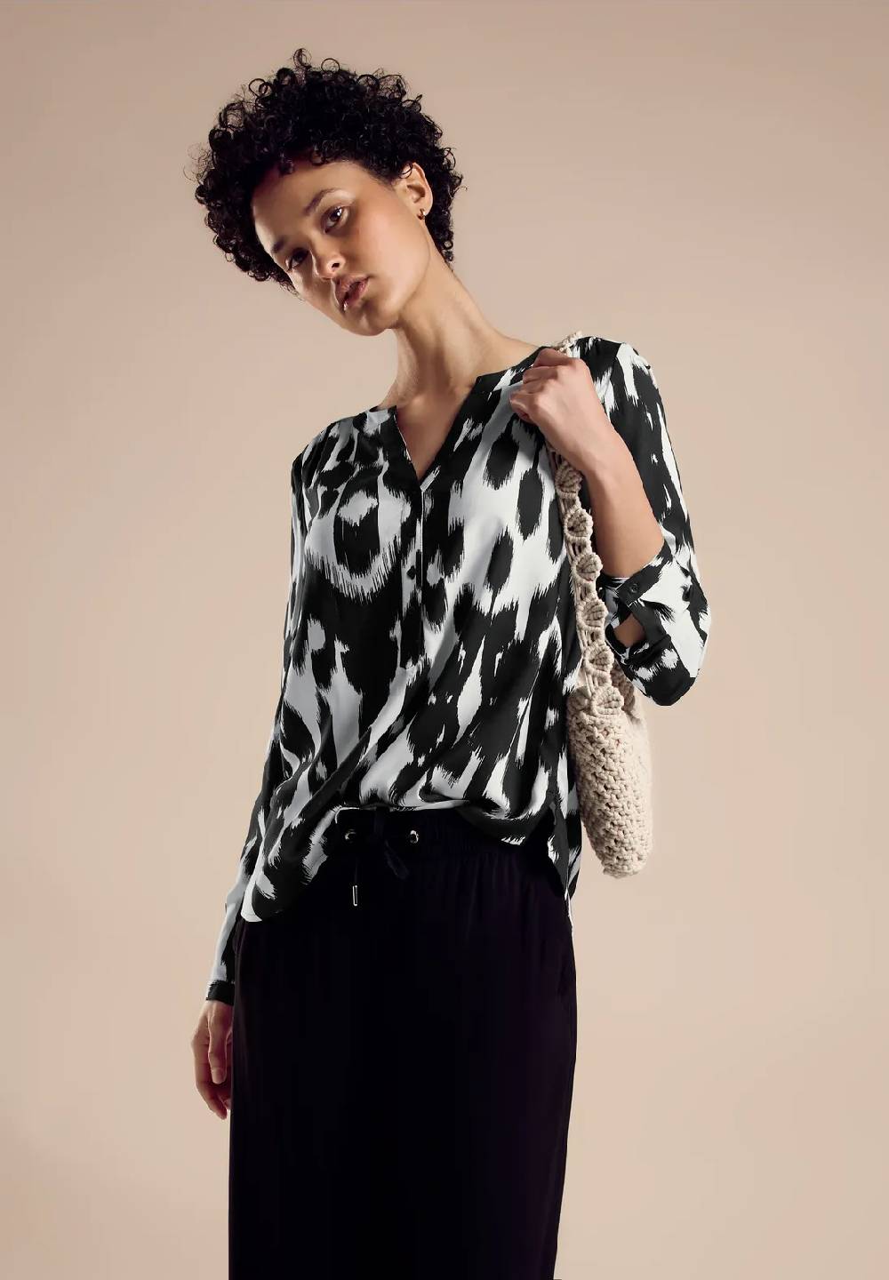 Street One Bluse mit grafischem Print - Style BAMIKA