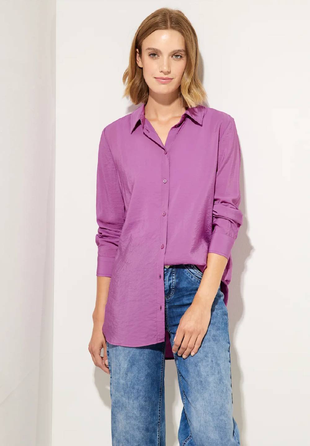Street One Bluse mit Knopfleiste