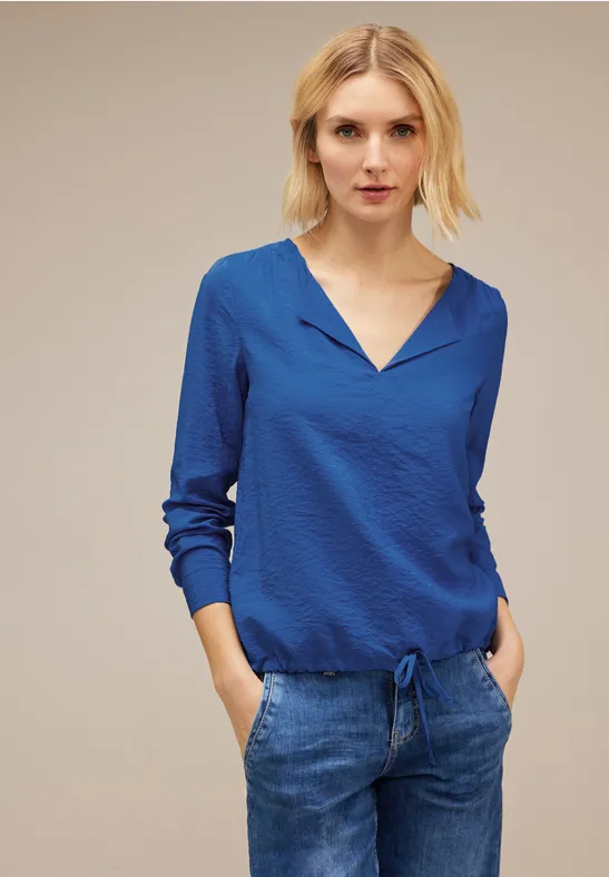 Street One Bluse Mit Raffung