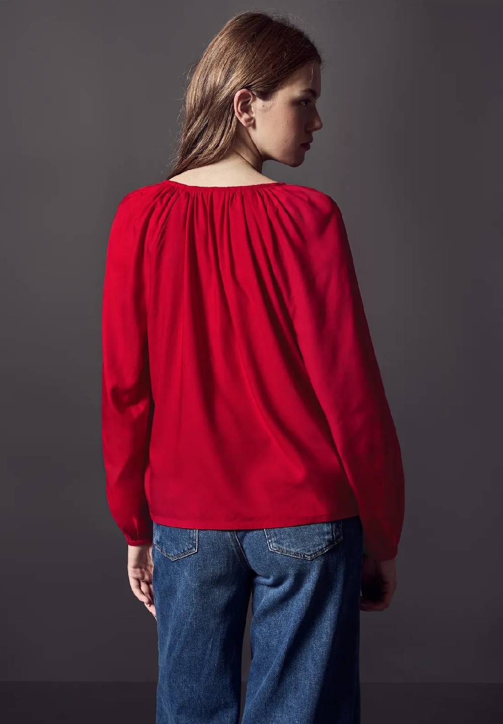 Street One Bluse Mit Raffungen