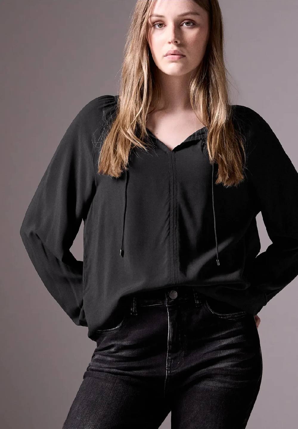 Street One Bluse mit Raffungen