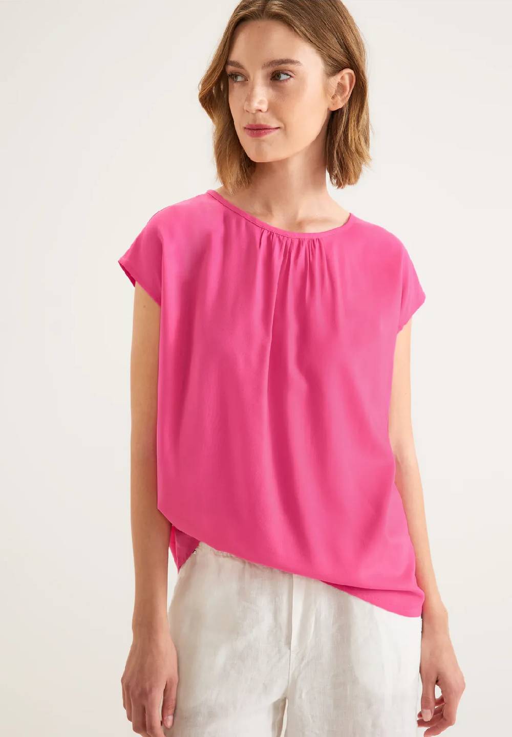 Street One Bluse mit Raffungen