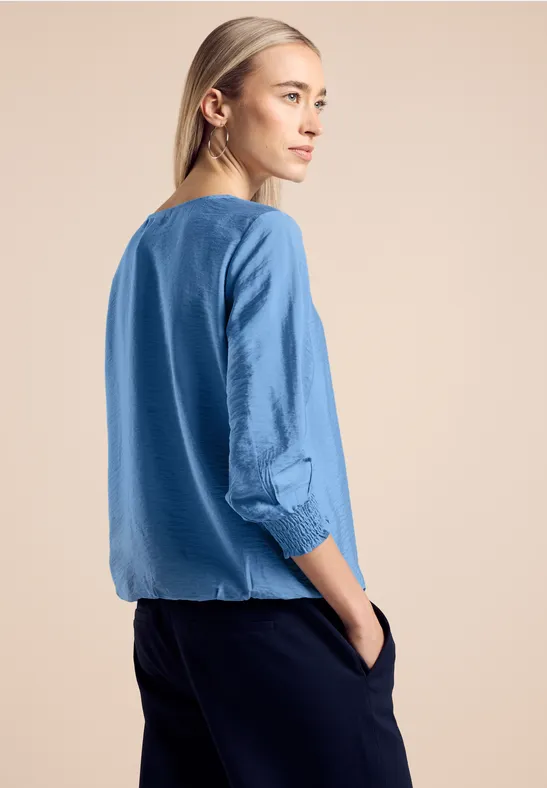 Street One Bluse Mit Smock-Detail