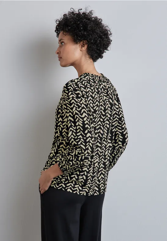 Street One Bluse Mit Smock-Details