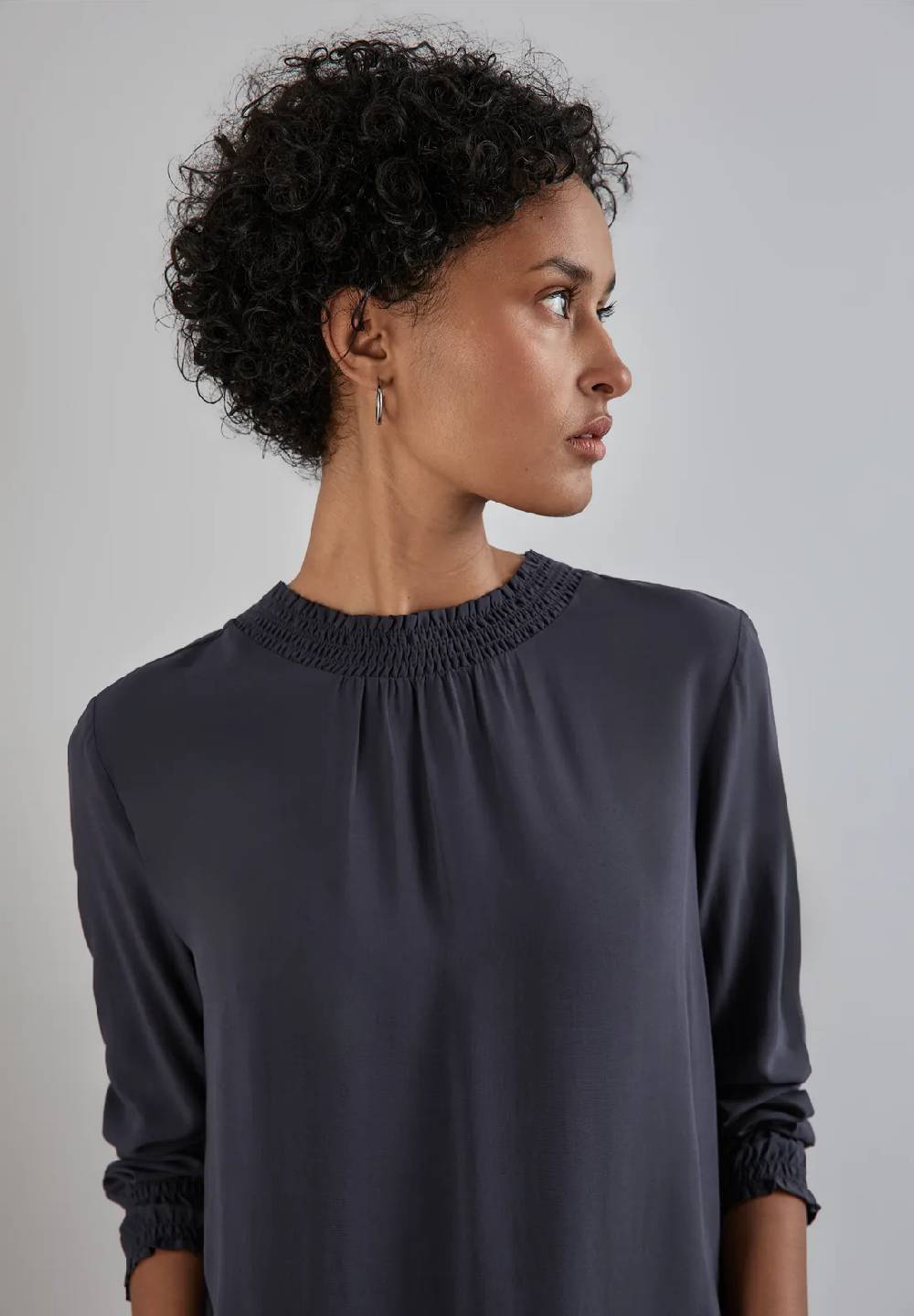 Street One Bluse mit Smock-Details