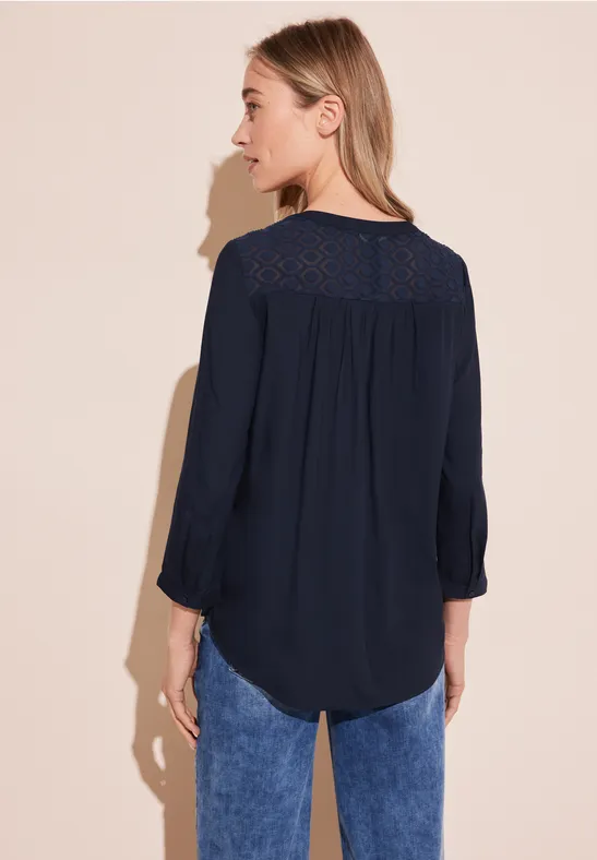 Street One Bluse Mit Spitzendetail - Style BAMIKA