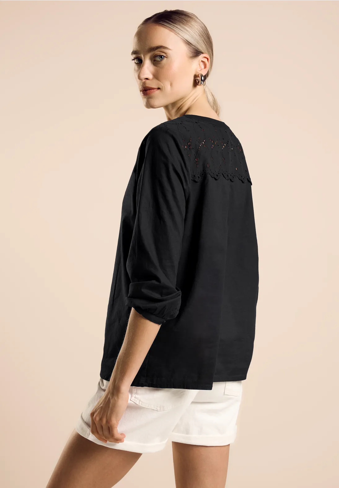 Street One Bluse Mit Stickerei