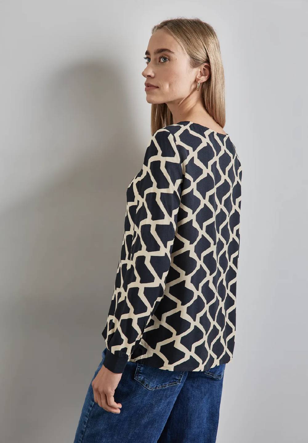 Street One Bluse Mit Tape-Details