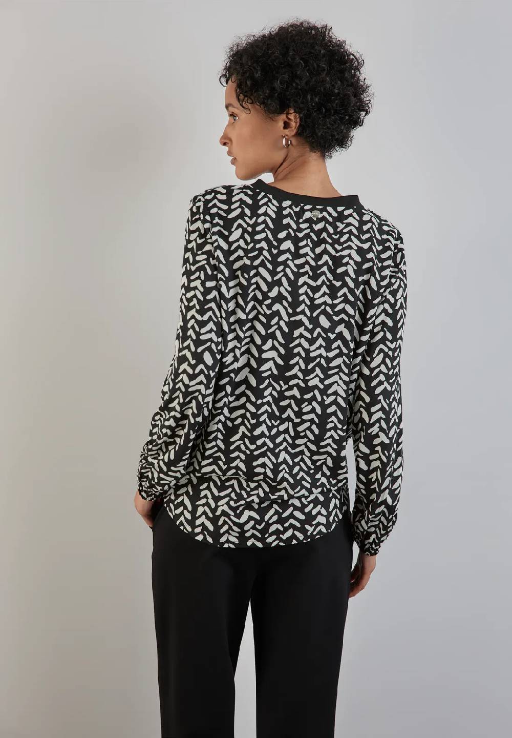 Street One Bluse Mit Tape-Details