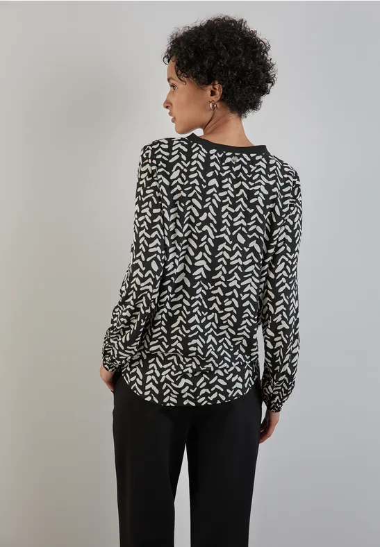 Street One Bluse Mit Tape-Details