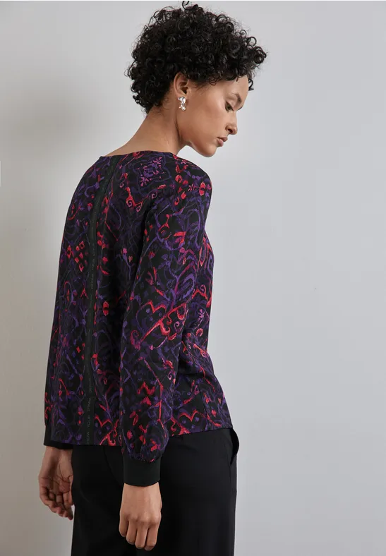 Street One Bluse Mit Tape-Details