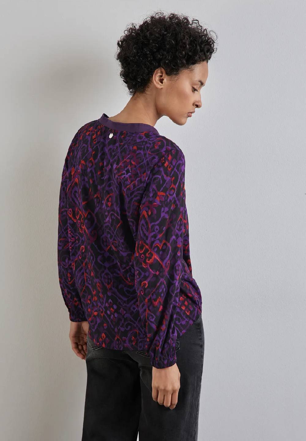 Street One Bluse Mit Tape-Details