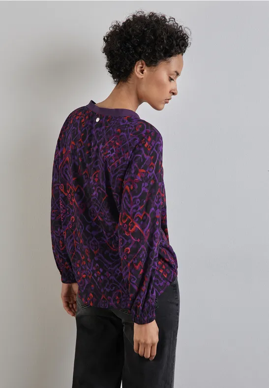 Street One Bluse Mit Tape-Details